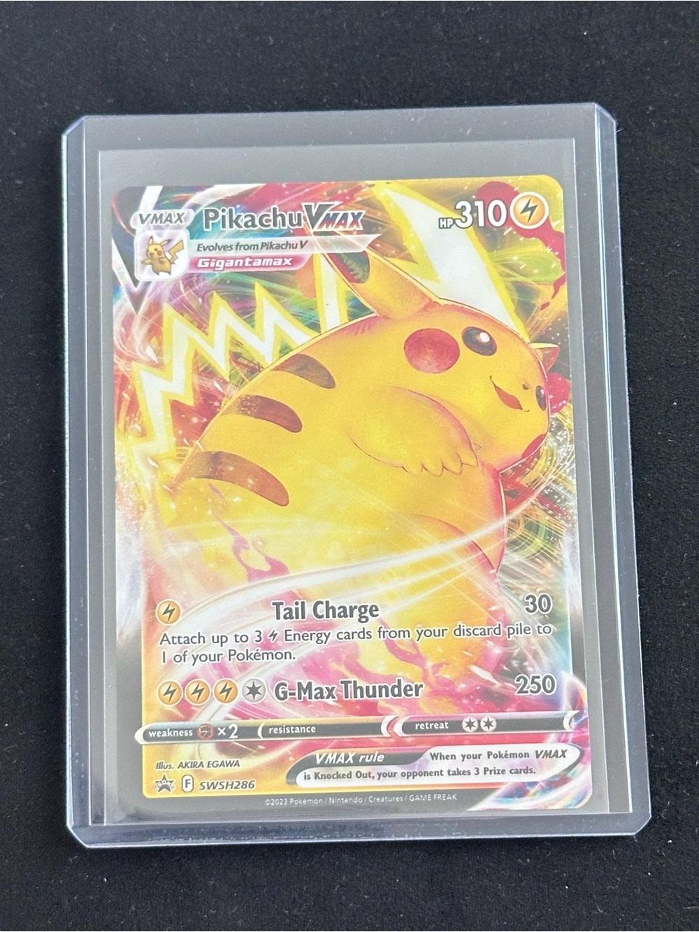 Pikachu Vmax SWSH286 Promo Card Pokemon TCG Card